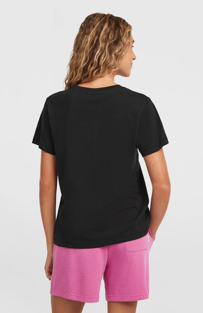 Front Print T-Shirt Women - Black Out