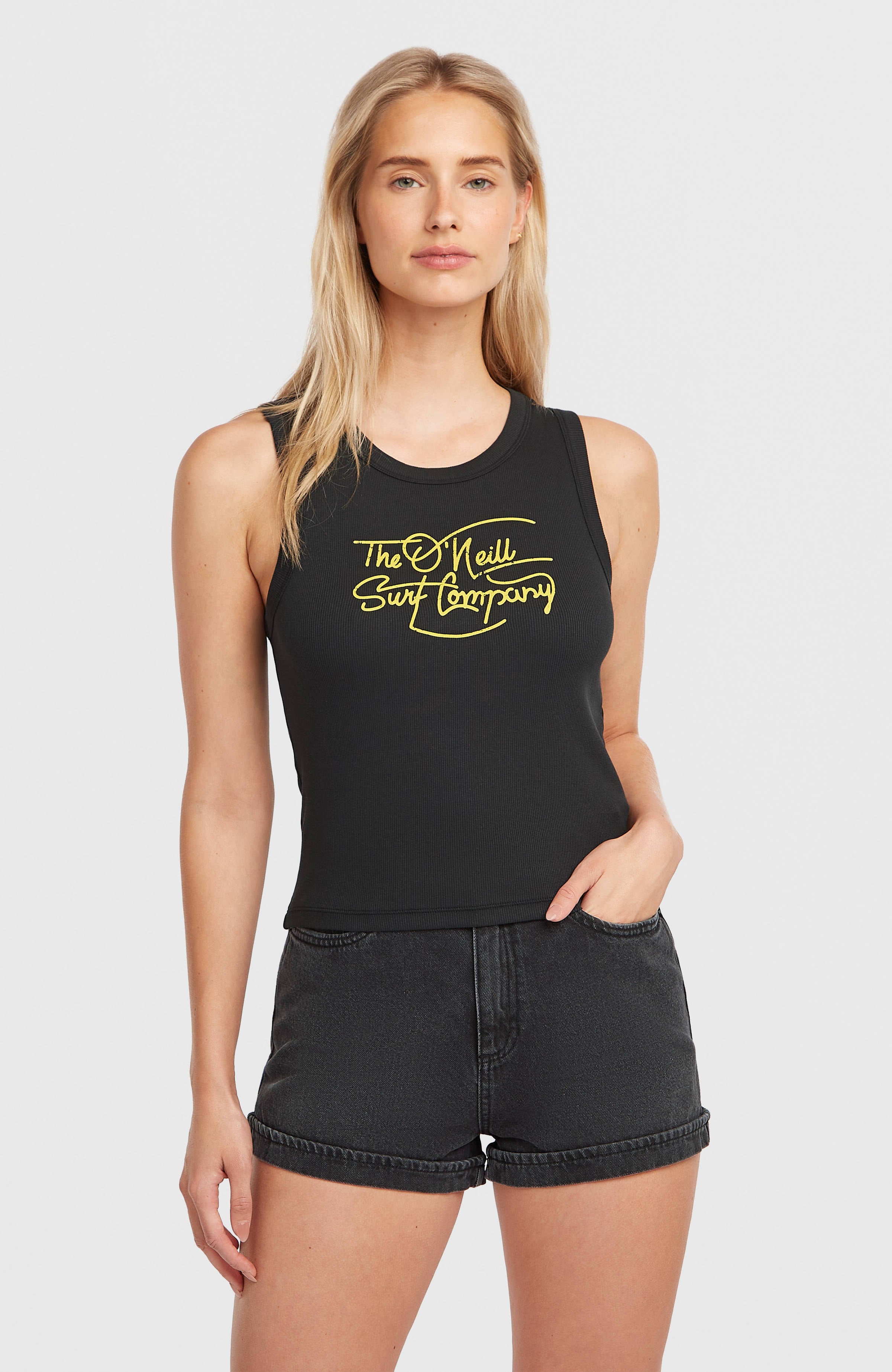 O'Neill Rib Tanktop Women - Black Out
