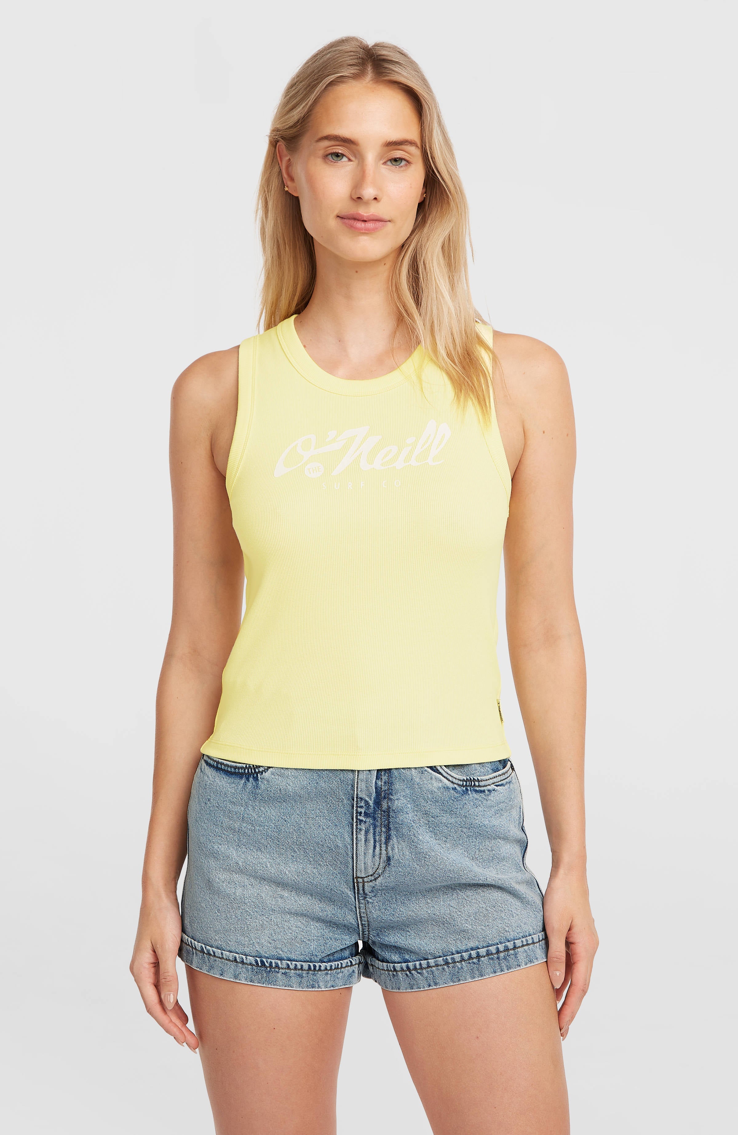 O'Neill Rib Tanktop Women - Rainforest Dew