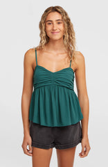 Reeta Woven Top Women - Botanical Heat
