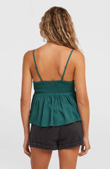 Reeta Woven Top Women - Botanical Heat