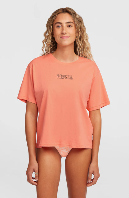O’Neill Boxy Back Print T-Shirt Women - Funky Peach