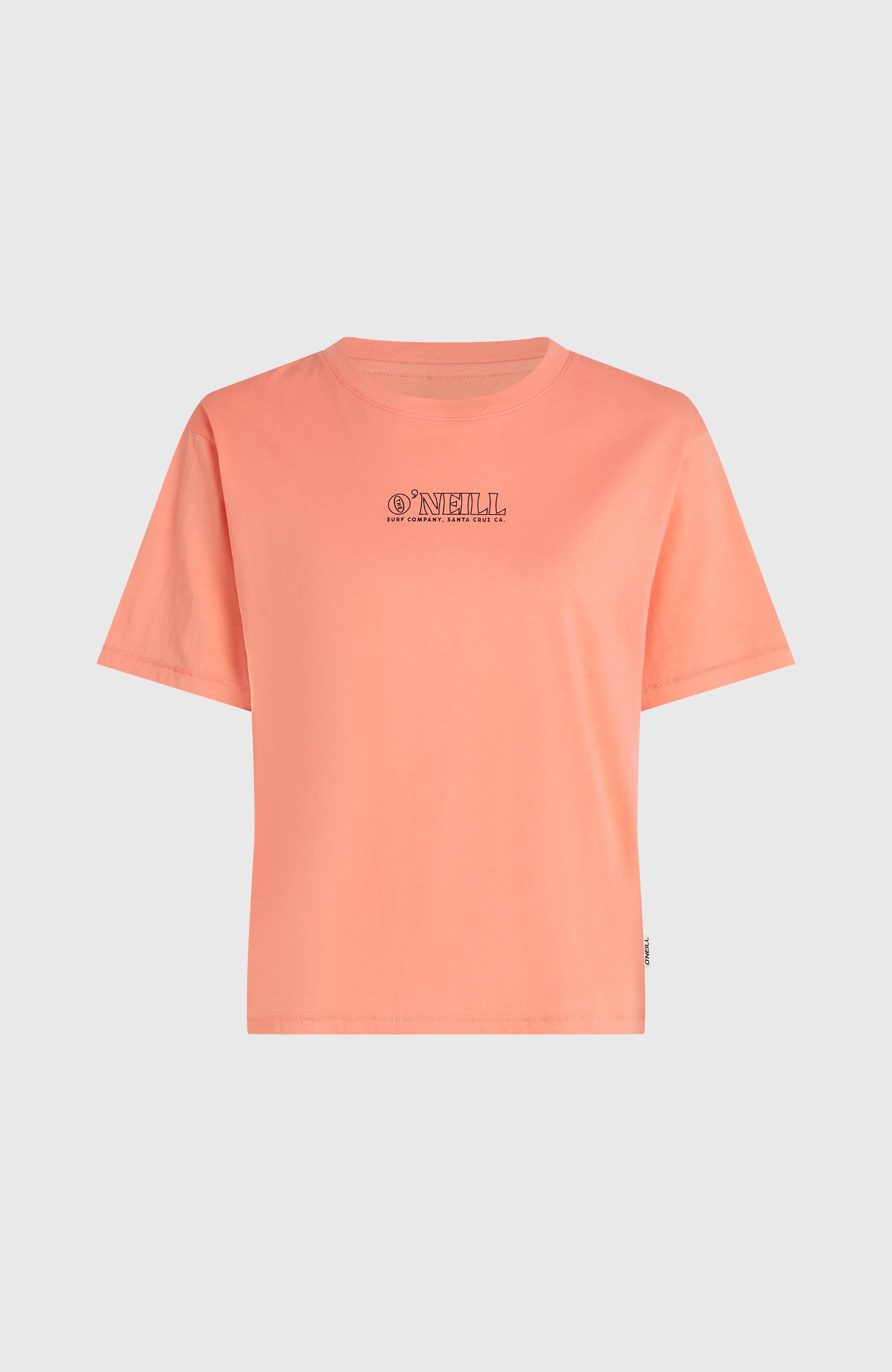 O’Neill Boxy Back Print T-Shirt Women - Funky Peach