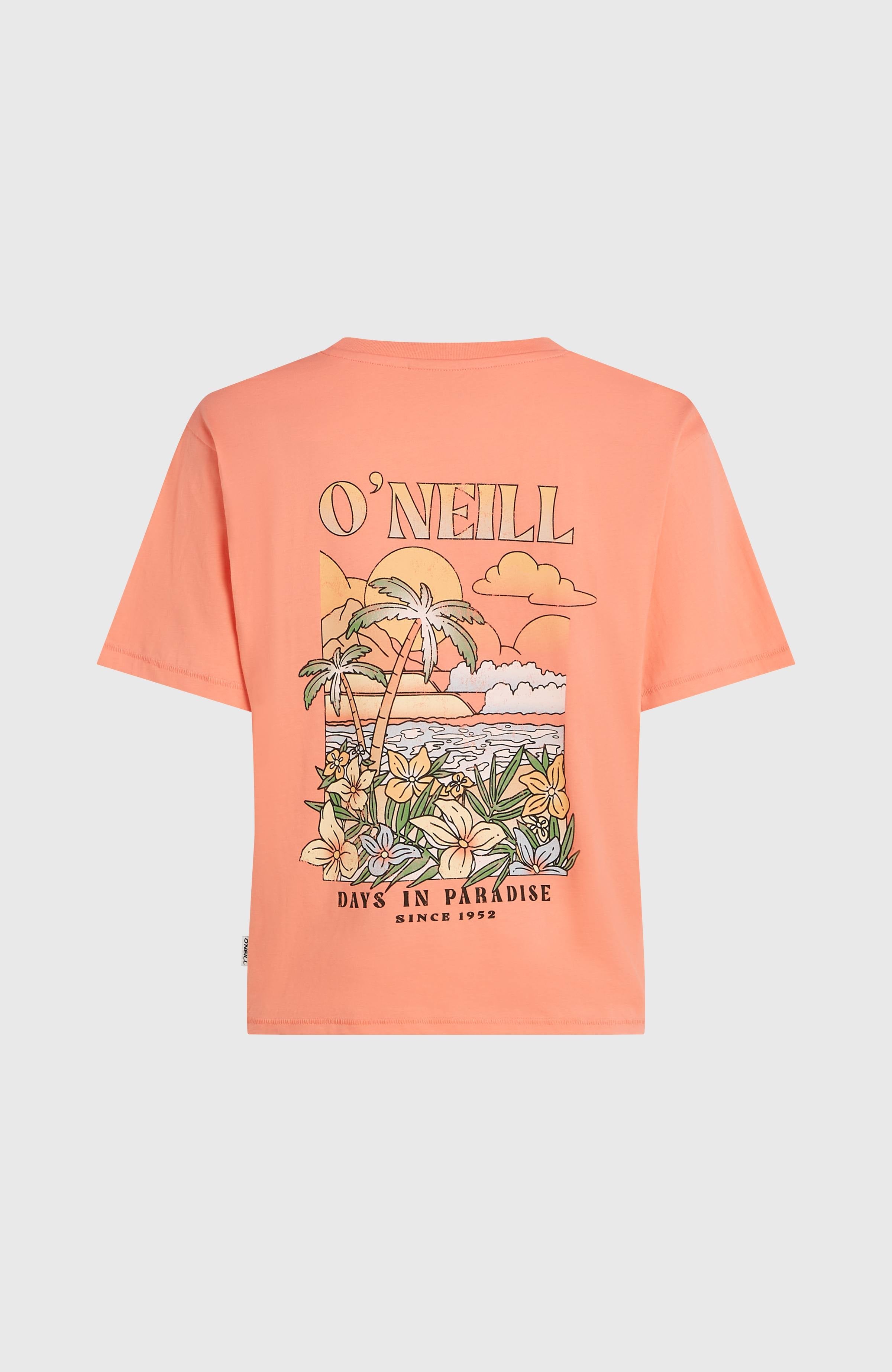 O’Neill Boxy Back Print T-Shirt Women - Funky Peach