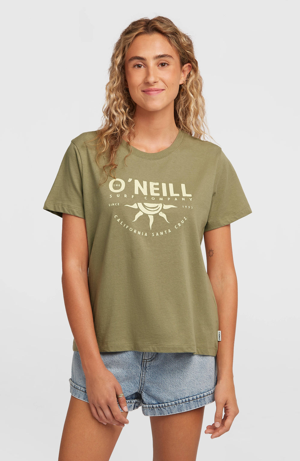 Front Print T-Shirt Women - Avery Fern