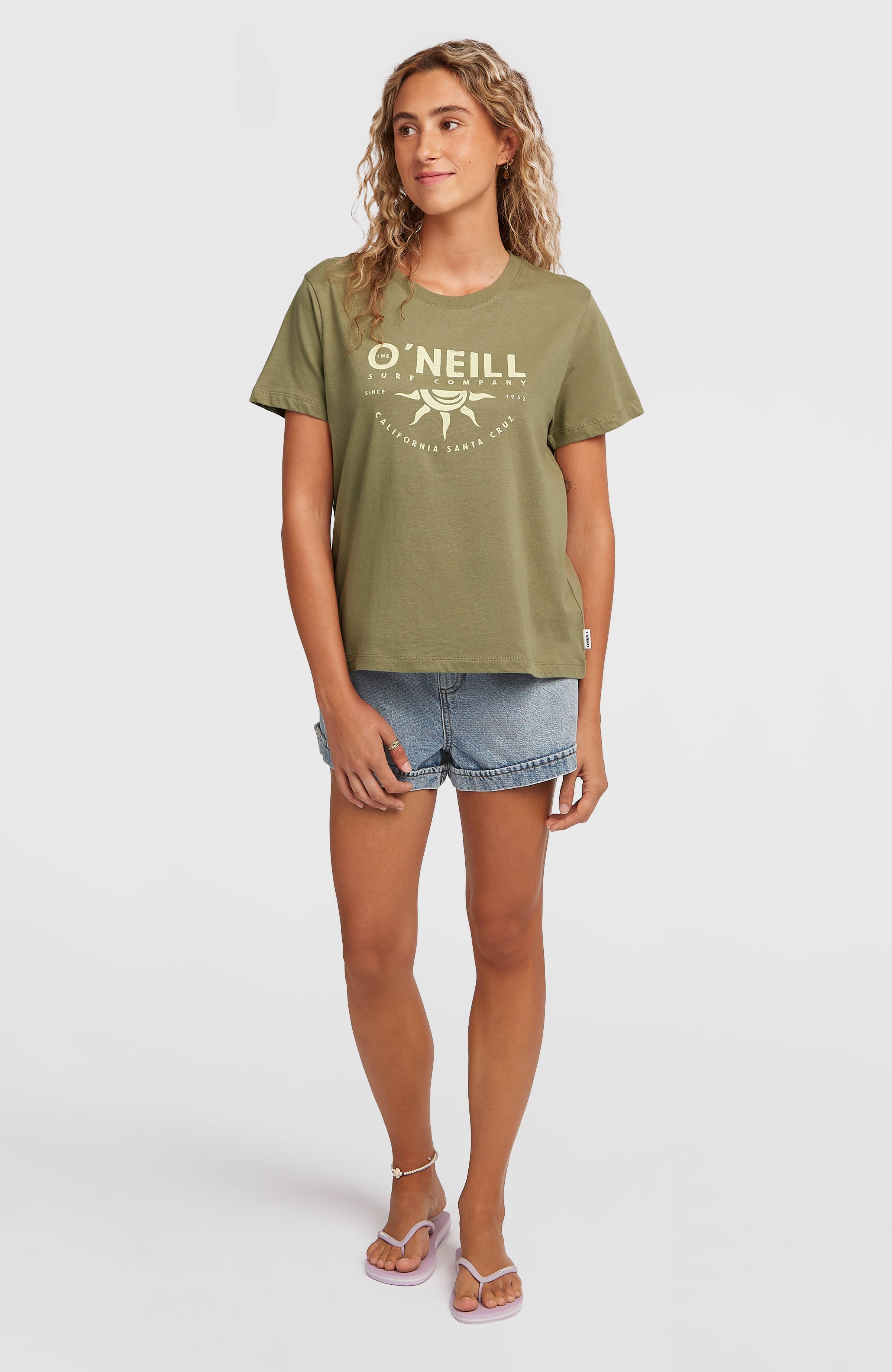 Front Print T-Shirt Women - Avery Fern