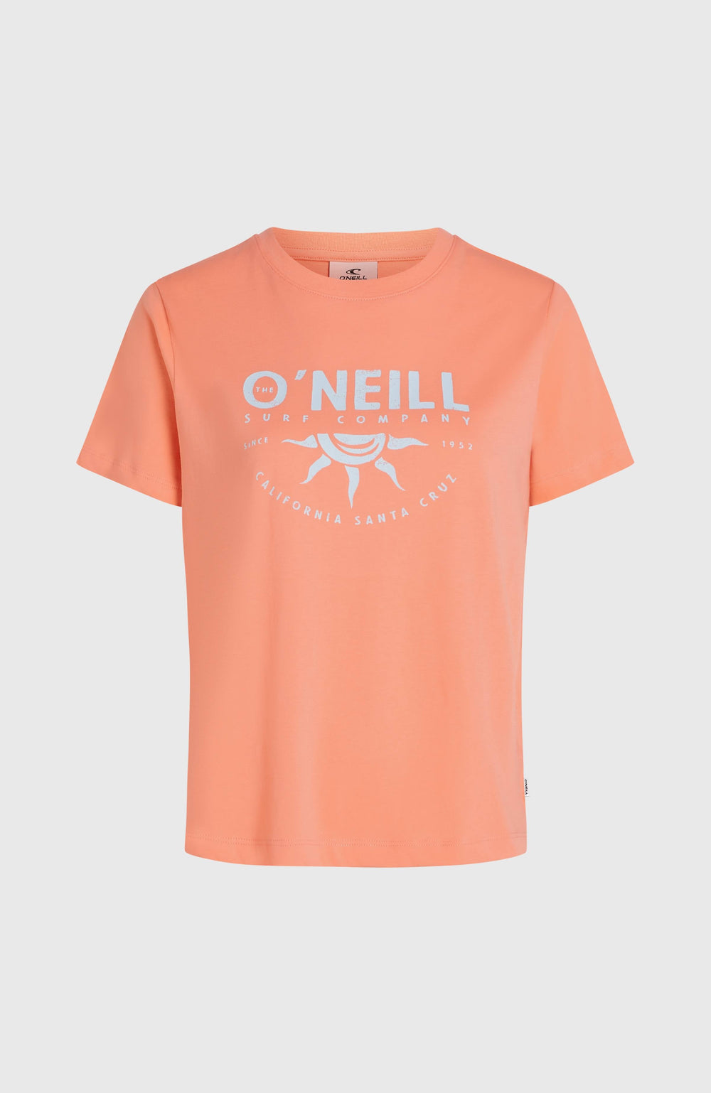 Front Print T-Shirt Women - Funky Peach