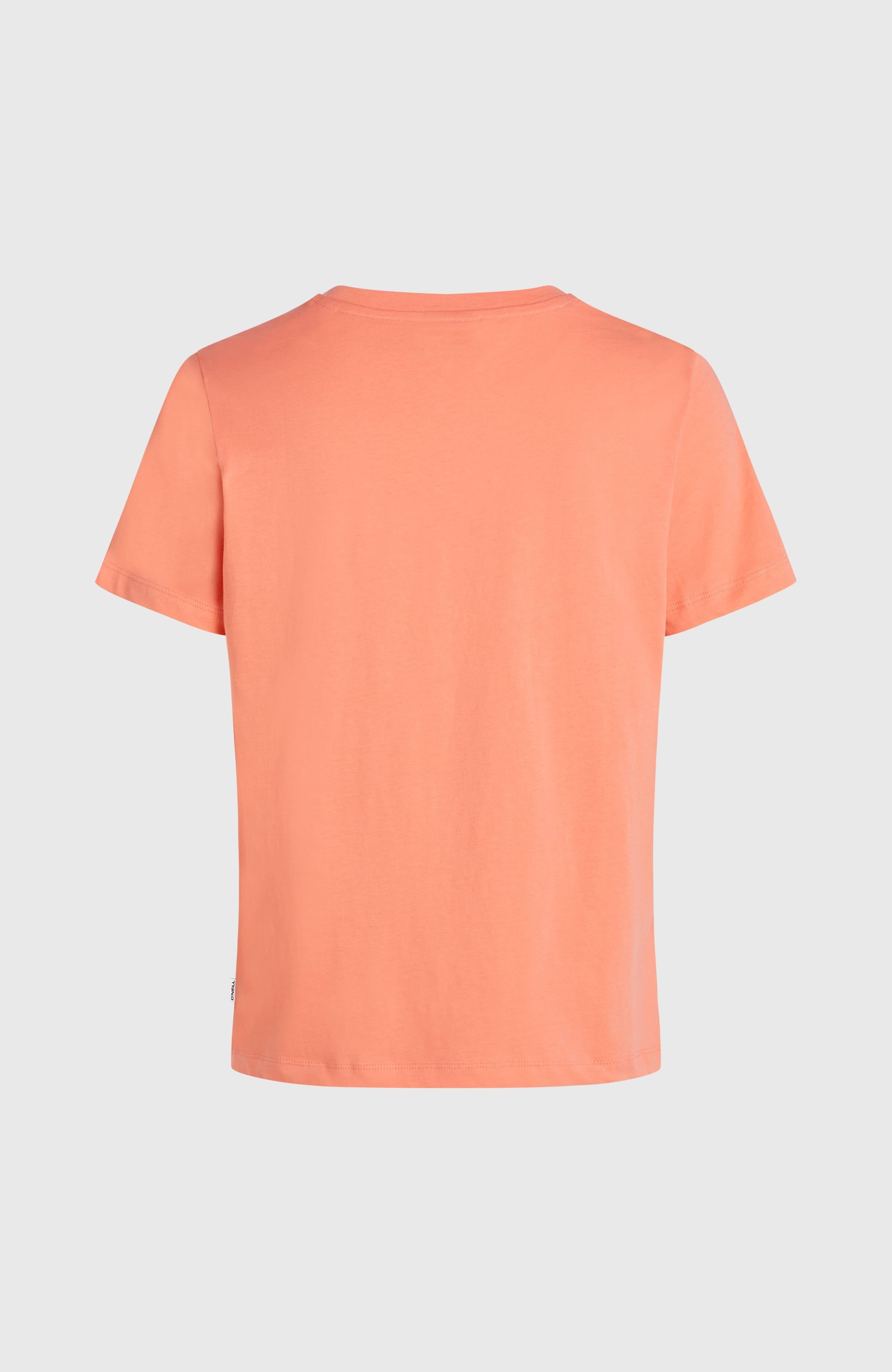 Front Print T-Shirt Women - Funky Peach