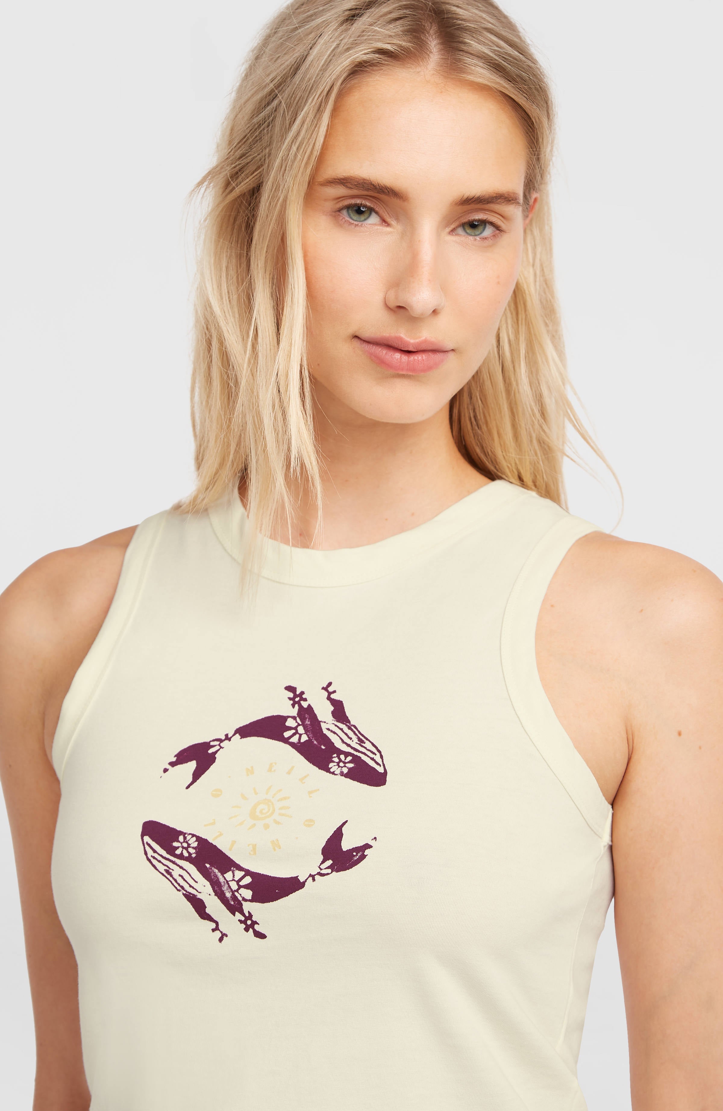 Women Of The Wave Tank Top Women - Pistachio Shell