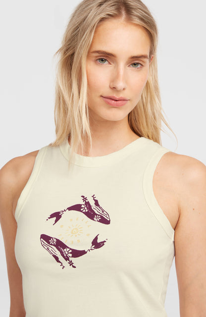 Women Of The Wave Tank Top Women - Pistachio Shell