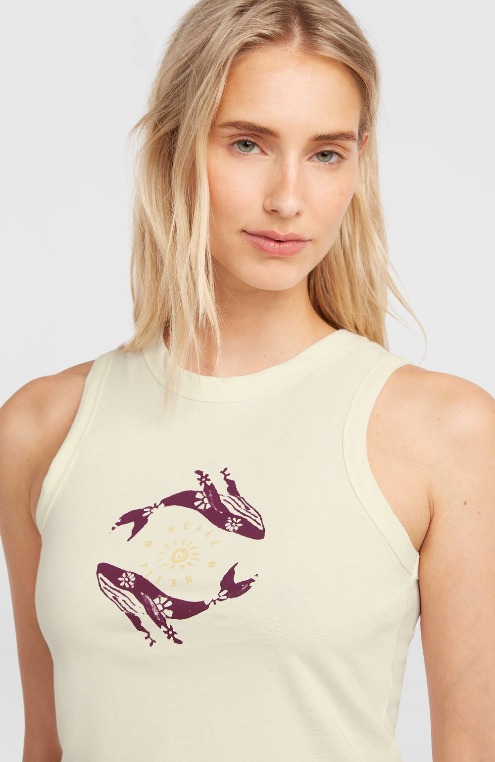 Women Of The Wave Tank Top Women - Pistachio Shell