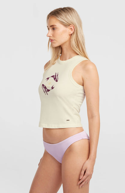 Women Of The Wave Tank Top Women - Pistachio Shell