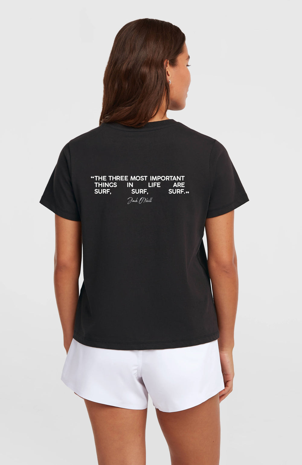O'Neill Polygiene Cotton Graphic T-Shirt Women - Black Out
