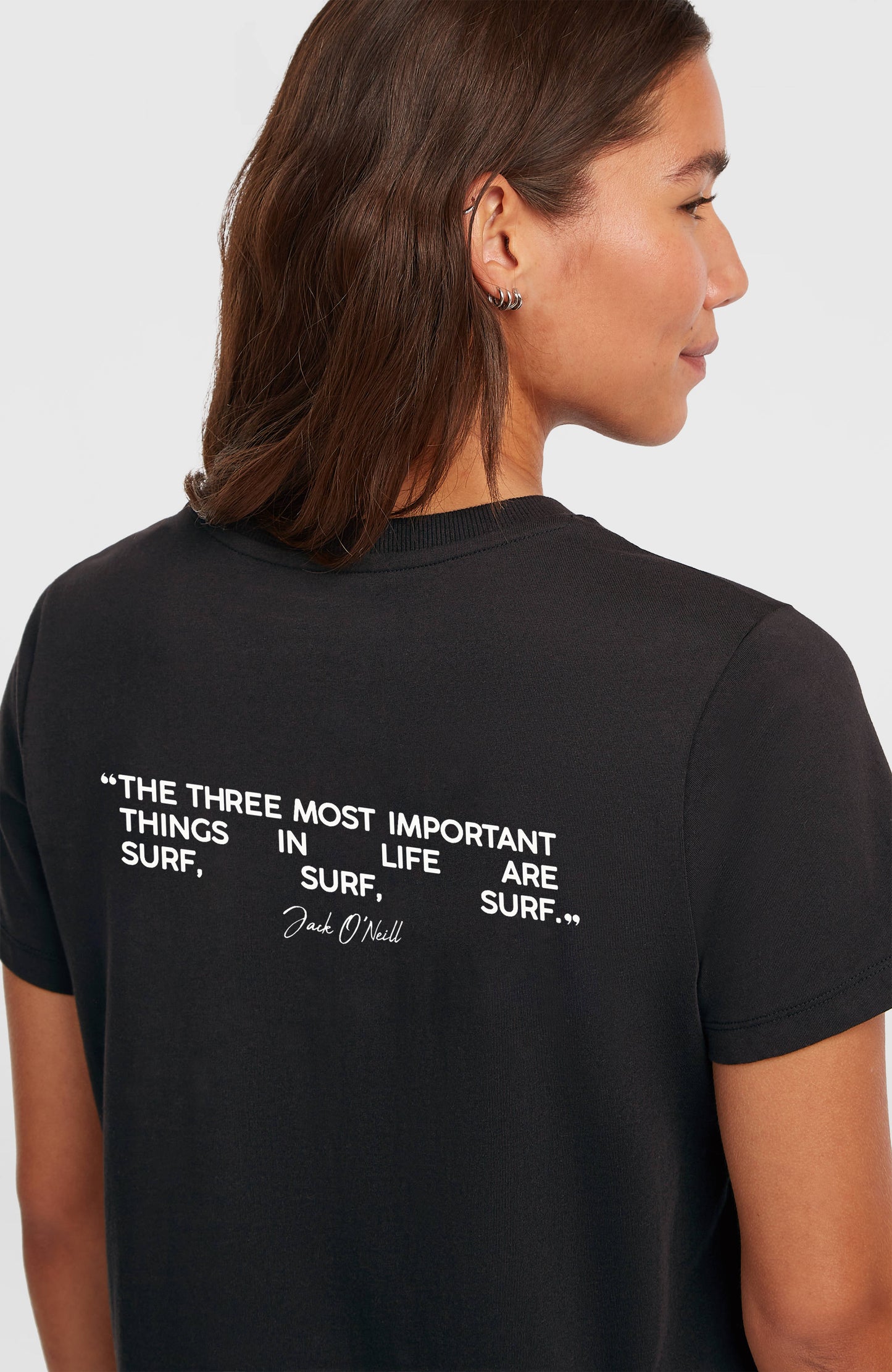 O'Neill Polygiene Cotton Graphic T-Shirt Women - Black Out