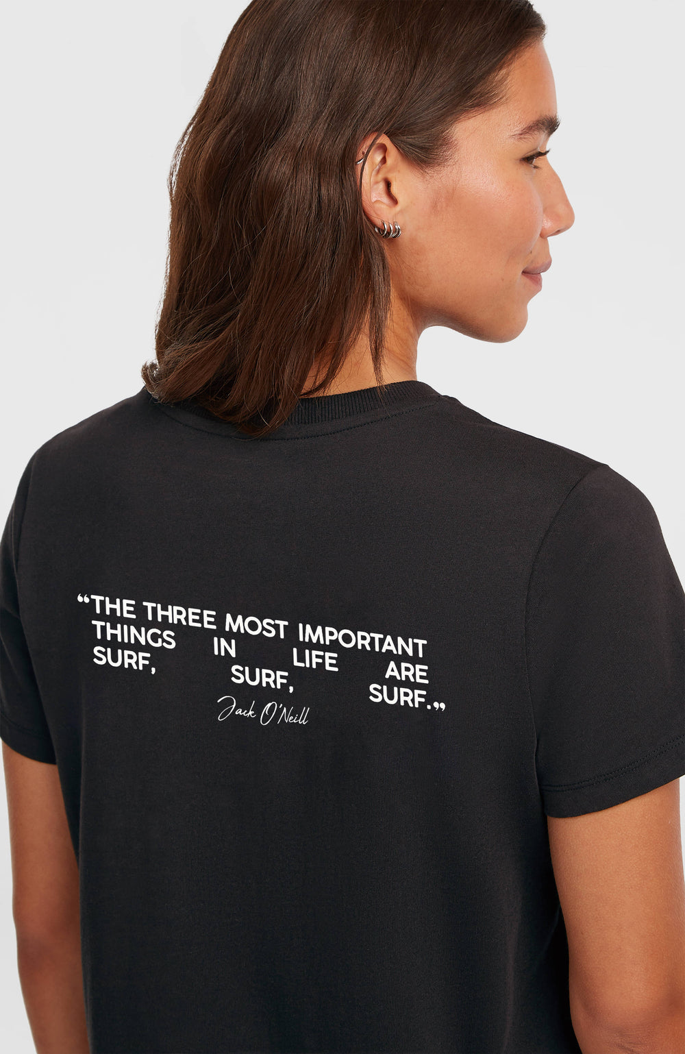 O'Neill Polygiene Cotton Graphic T-Shirt Women - Black Out