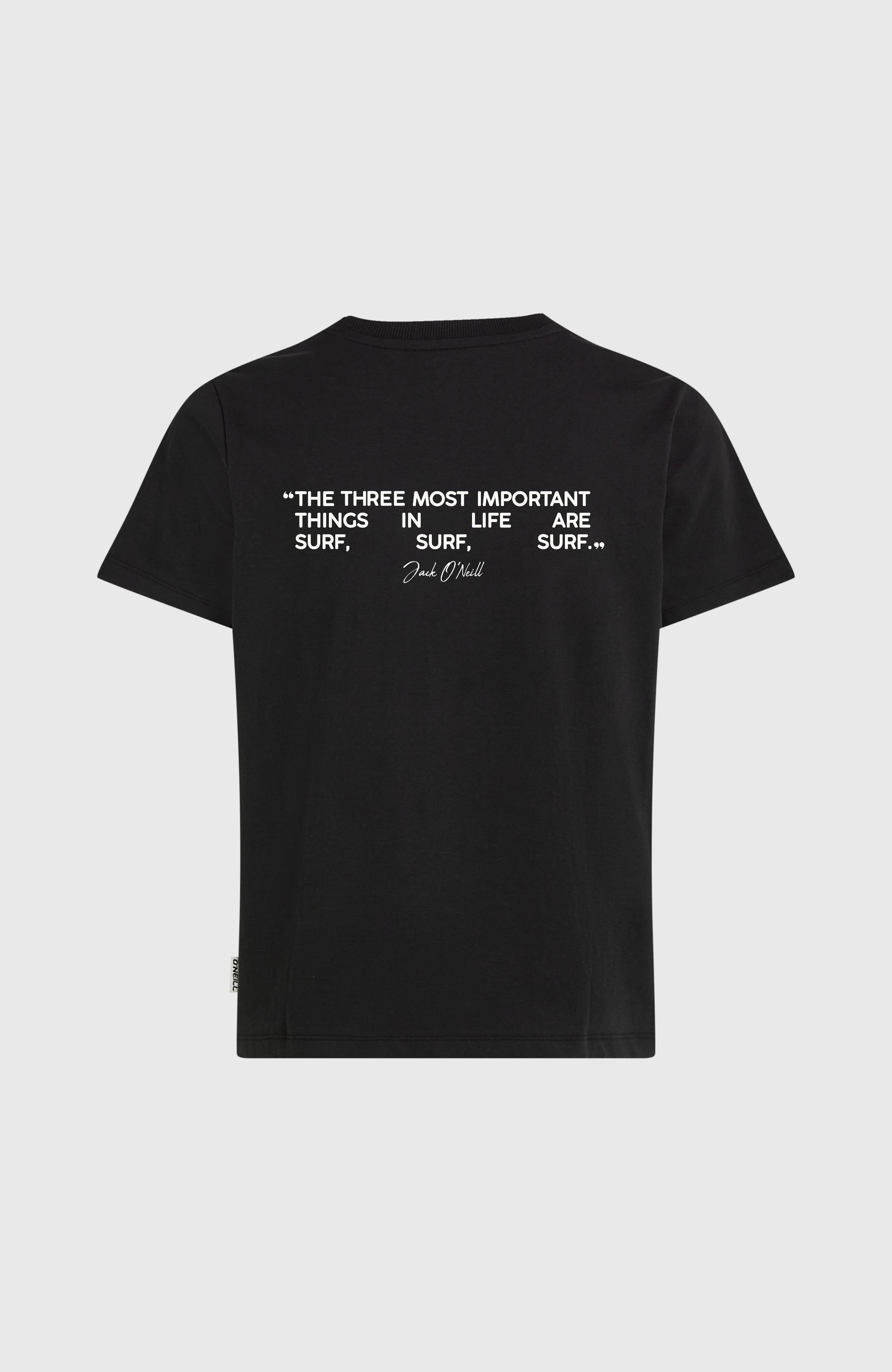 O'Neill Polygiene Cotton Graphic T-Shirt Women - Black Out