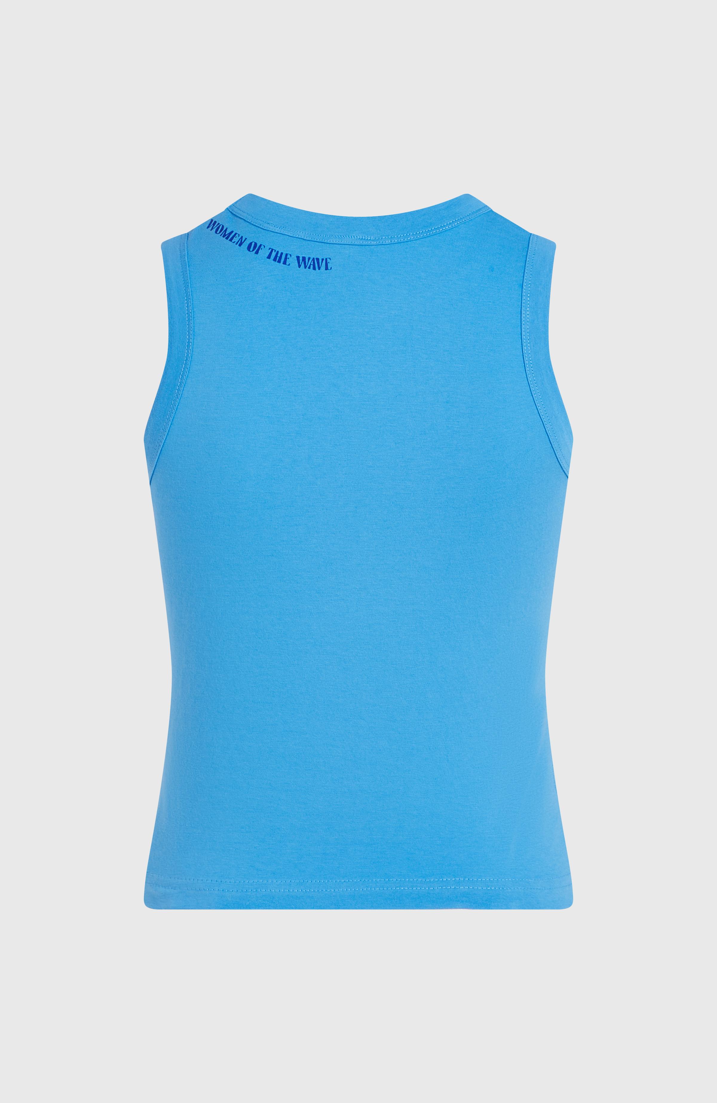 Women Of The Wave Tank Top Women - Blue Booth