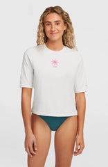 O'Neill Hybrid Polygiene UPF 50+ T-Shirt Women - Snow White