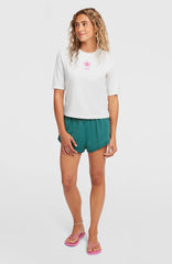 O'Neill Hybrid Polygiene UPF 50+ T-Shirt Women - Snow White