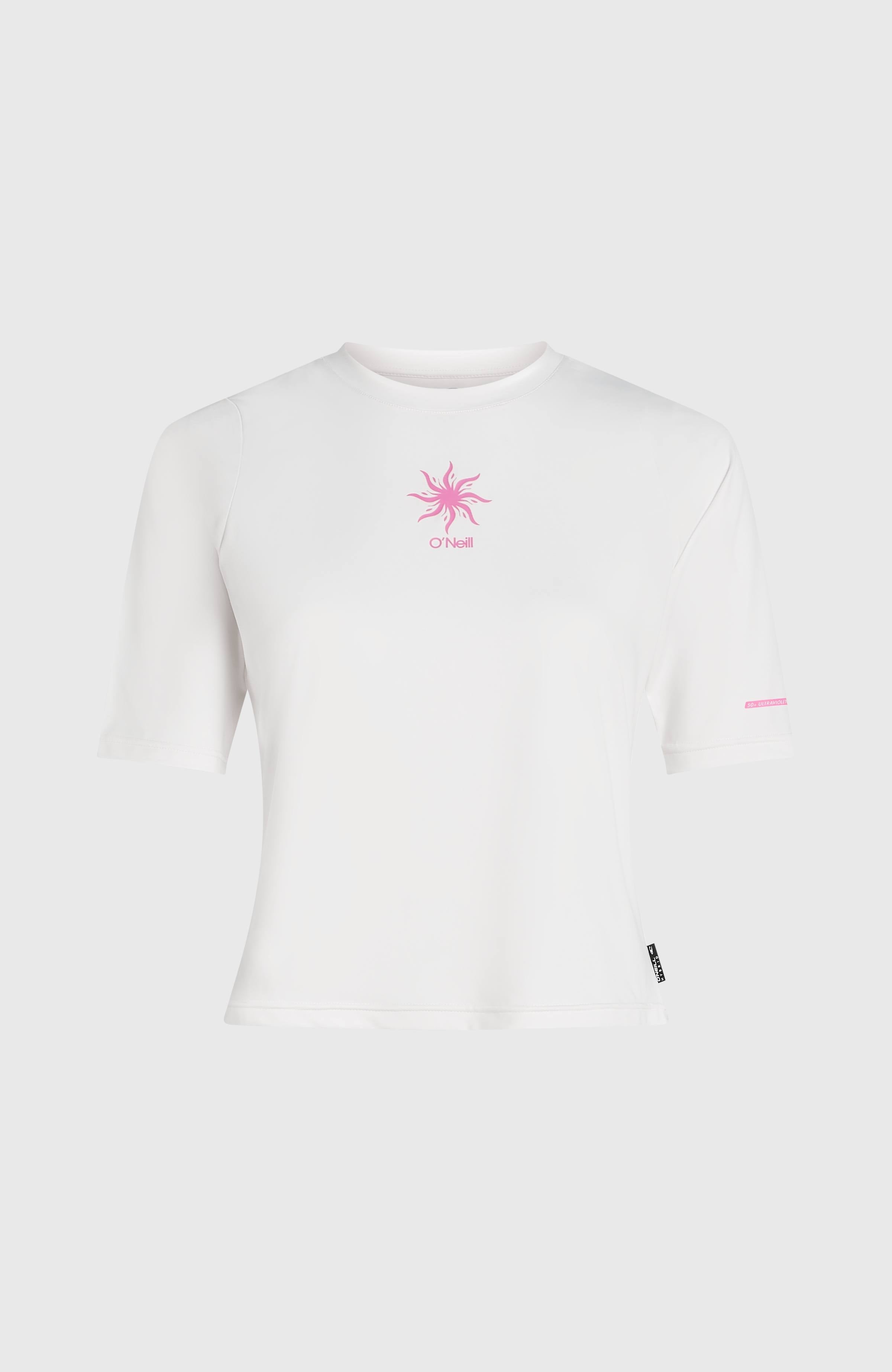 O'Neill Hybrid Polygiene UPF 50+ T-Shirt Women - Snow White