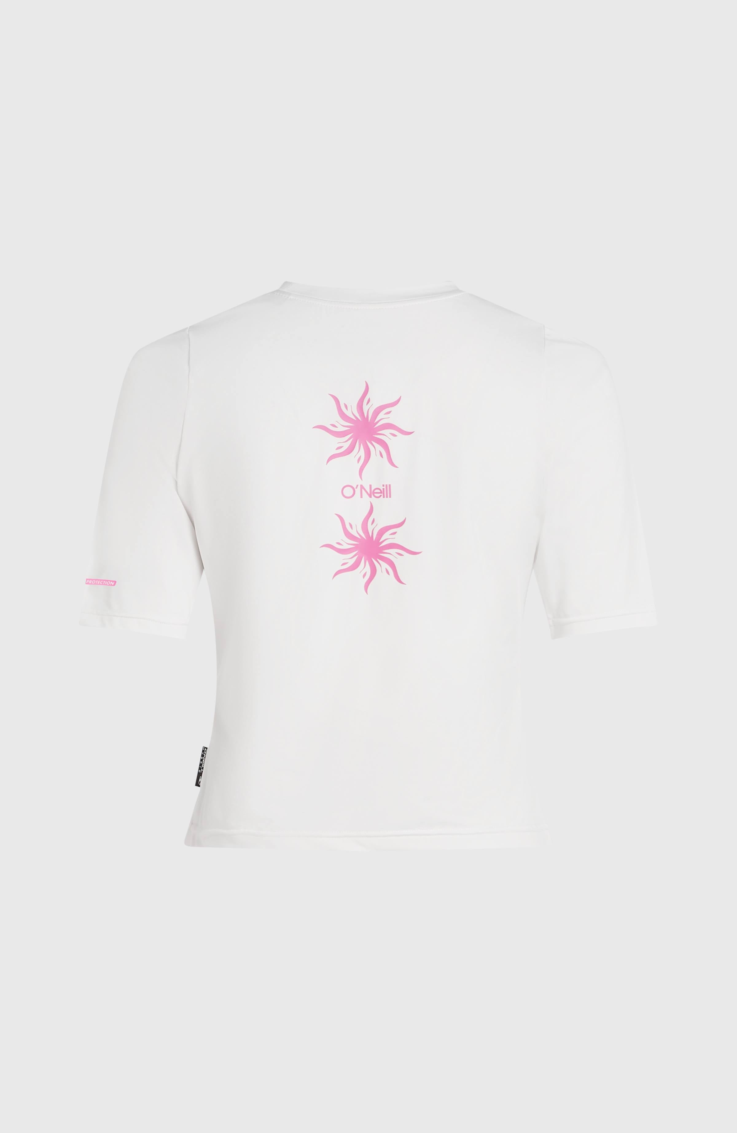 O'Neill Hybrid Polygiene UPF 50+ T-Shirt Women - Snow White
