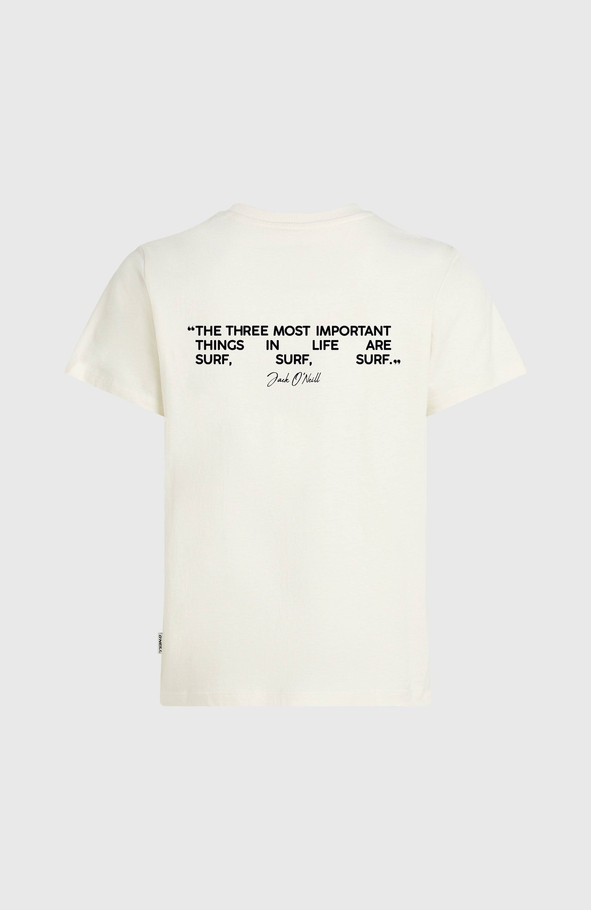 O'Neill Polygiene Cotton Graphic T-Shirt Women - Snow White