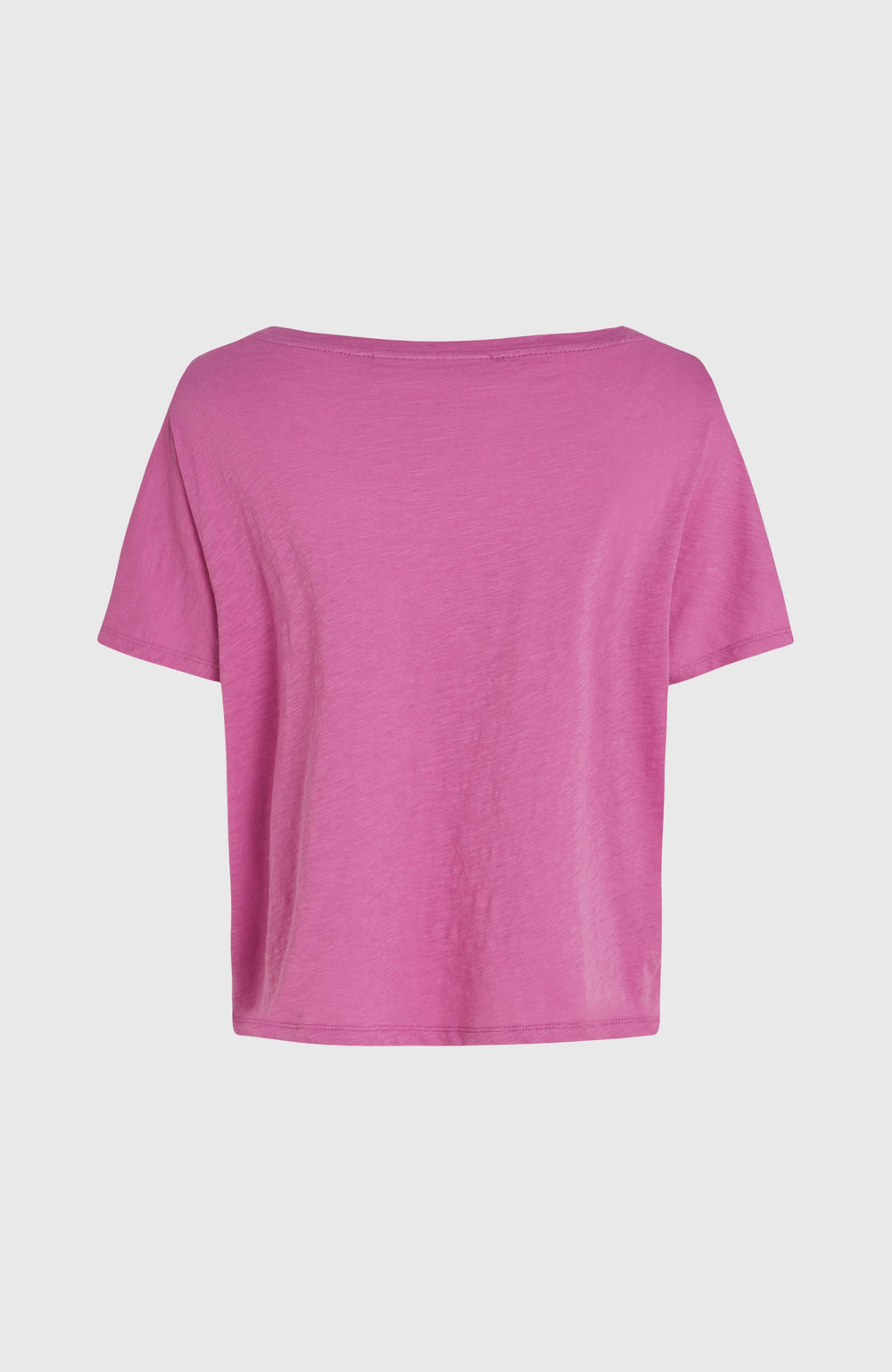 Essentials O'Neill Script Scoop Neck T-Shirt Women - Electric Fuschia