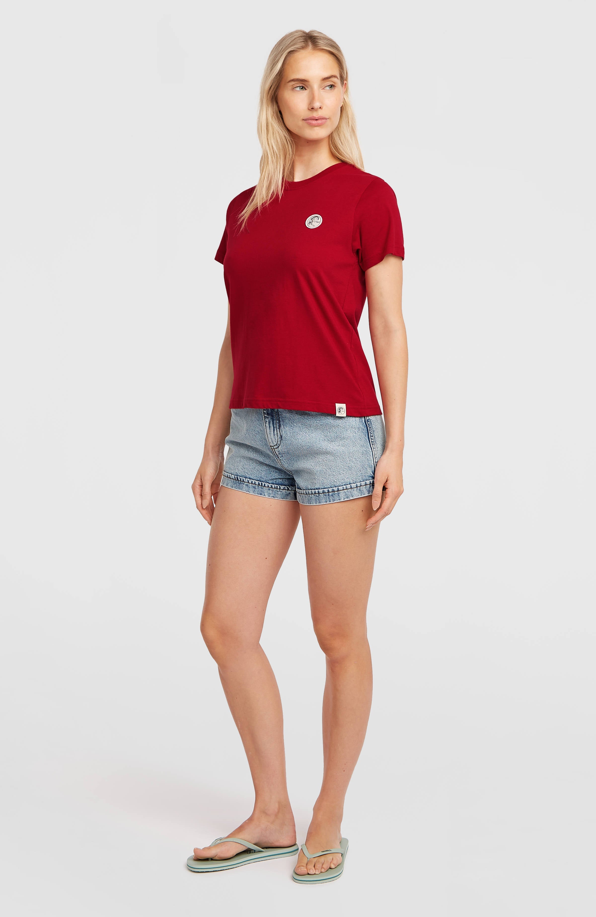 O'Riginals Badge T-Shirt Women - Midnight Poppy