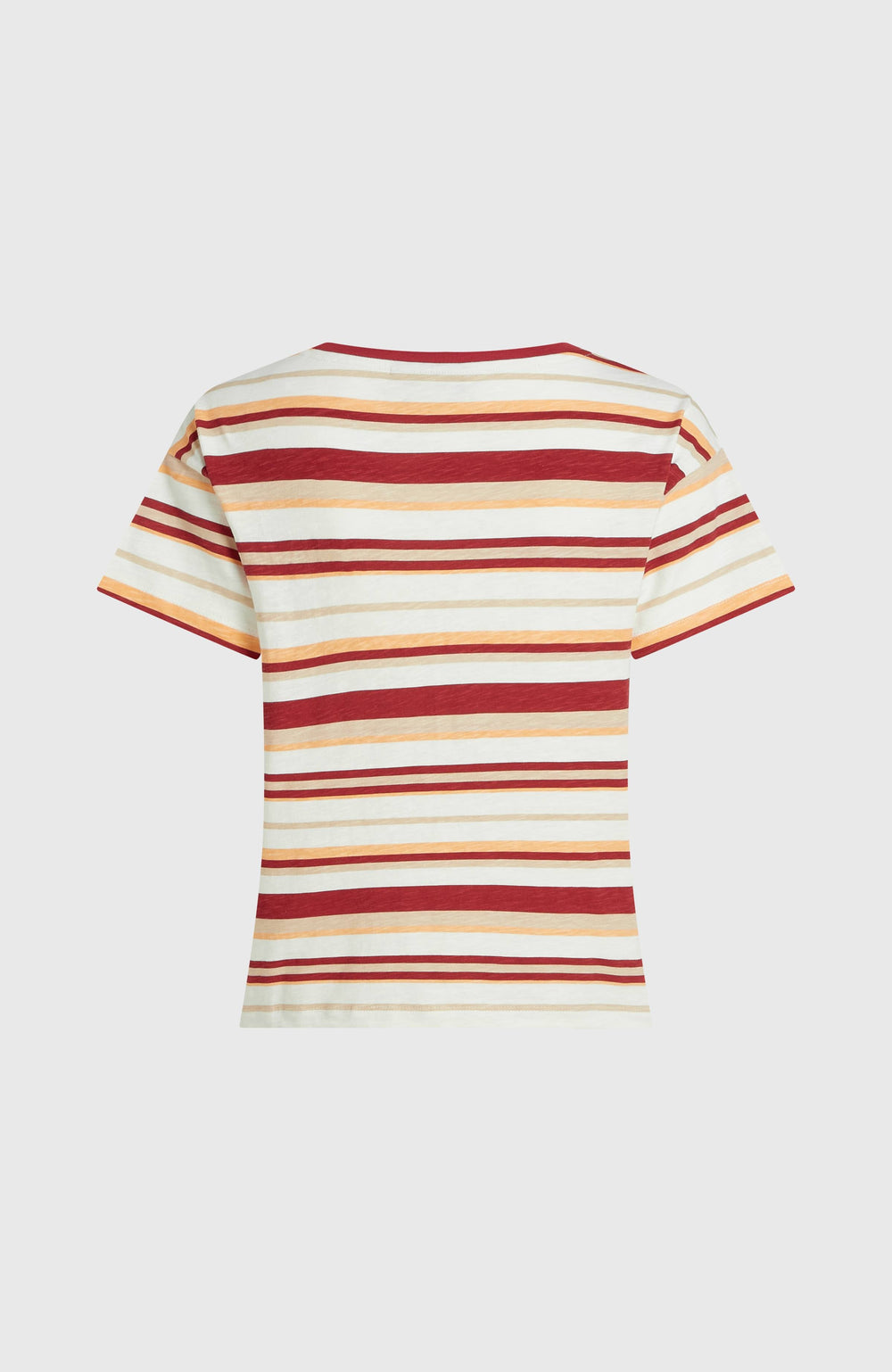 O'Riginals Boxy Stripe T-Shirt Women - Beige Originals tee stripe