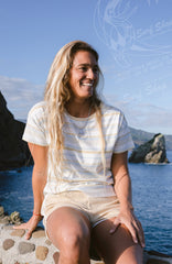 O'Riginals Boxy Stripe T-Shirt Women - Blue Originals tee stripe