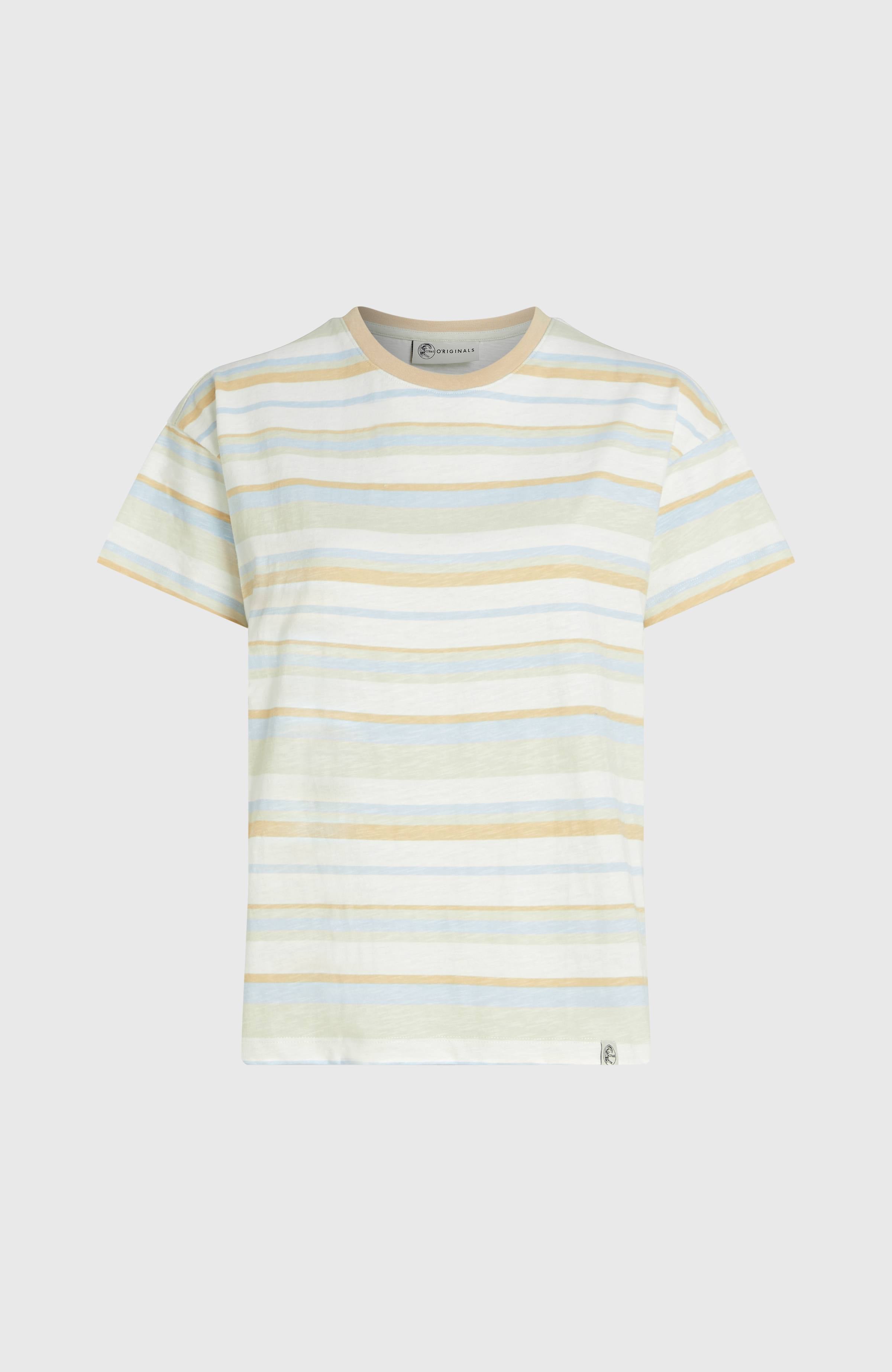 O'Riginals Boxy Stripe T-Shirt Women - Blue Originals tee stripe