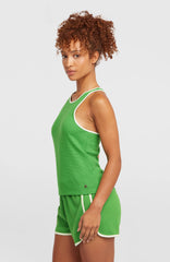 O'Riginals Waffle Tank Top Women - Grass