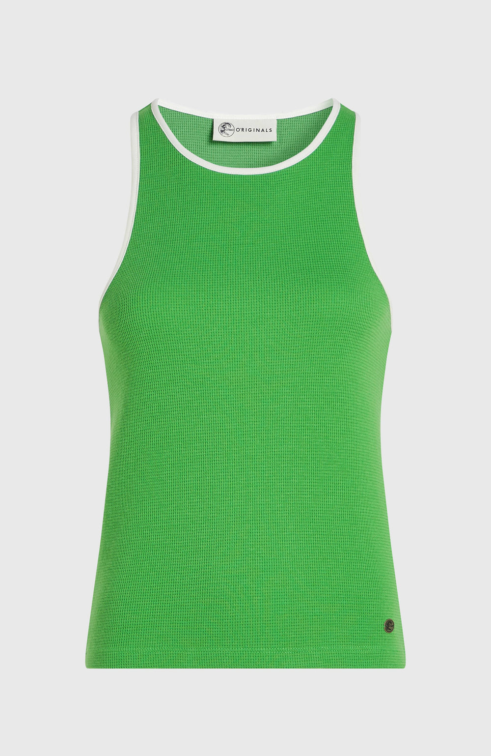 O'Riginals Waffle Tank Top Women - Grass