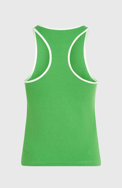 O'Riginals Waffle Tank Top Women - Grass