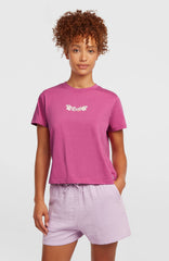 Essentials Script T-Shirt Women - Electric Fuschia