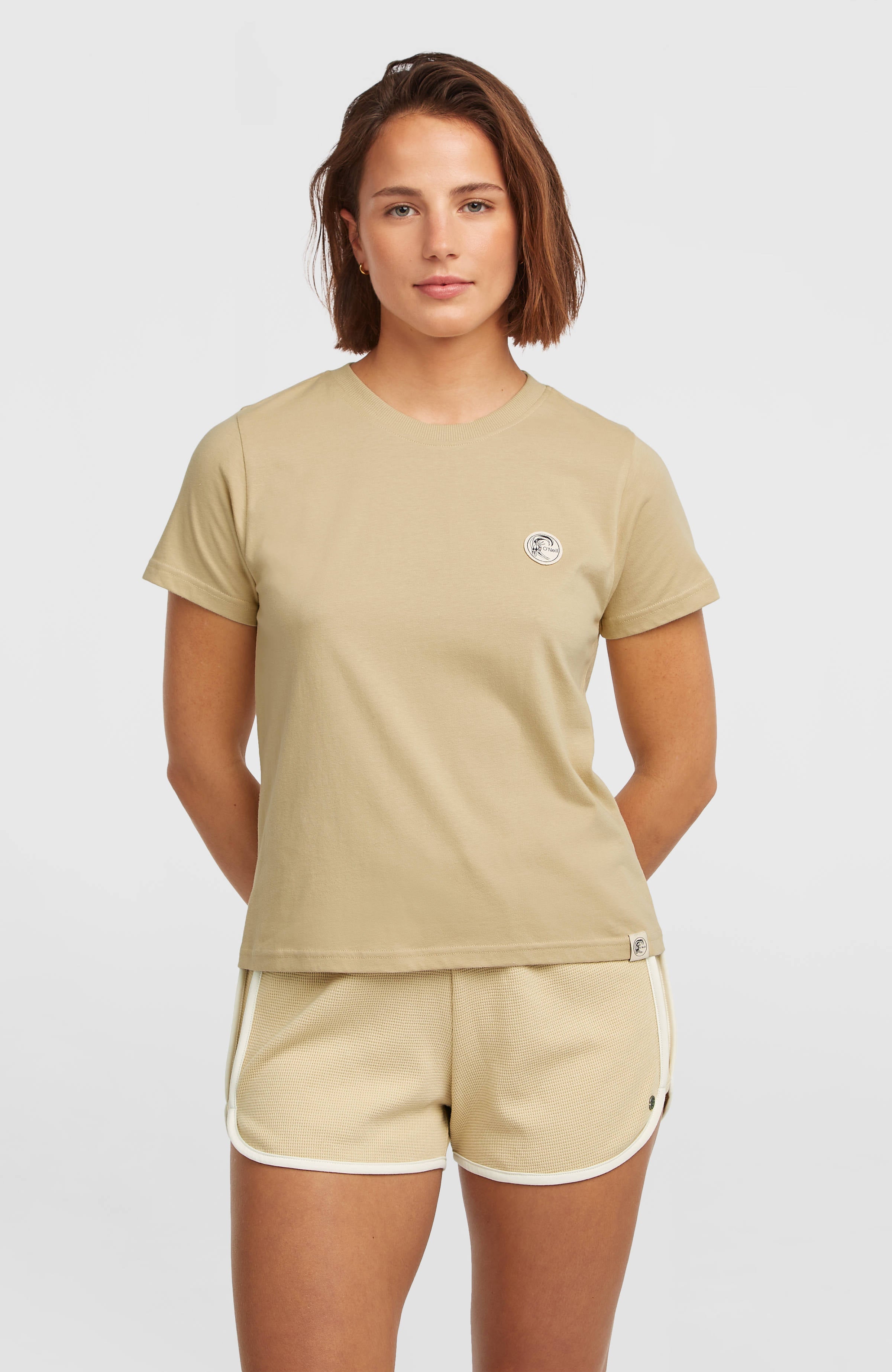 O'Riginals Badge T-Shirt Women - Cocoa Sand