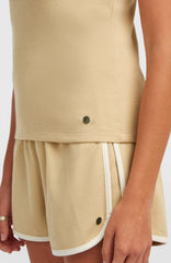 O'Riginals Waffle Tank Top Women - Cocoa Sand