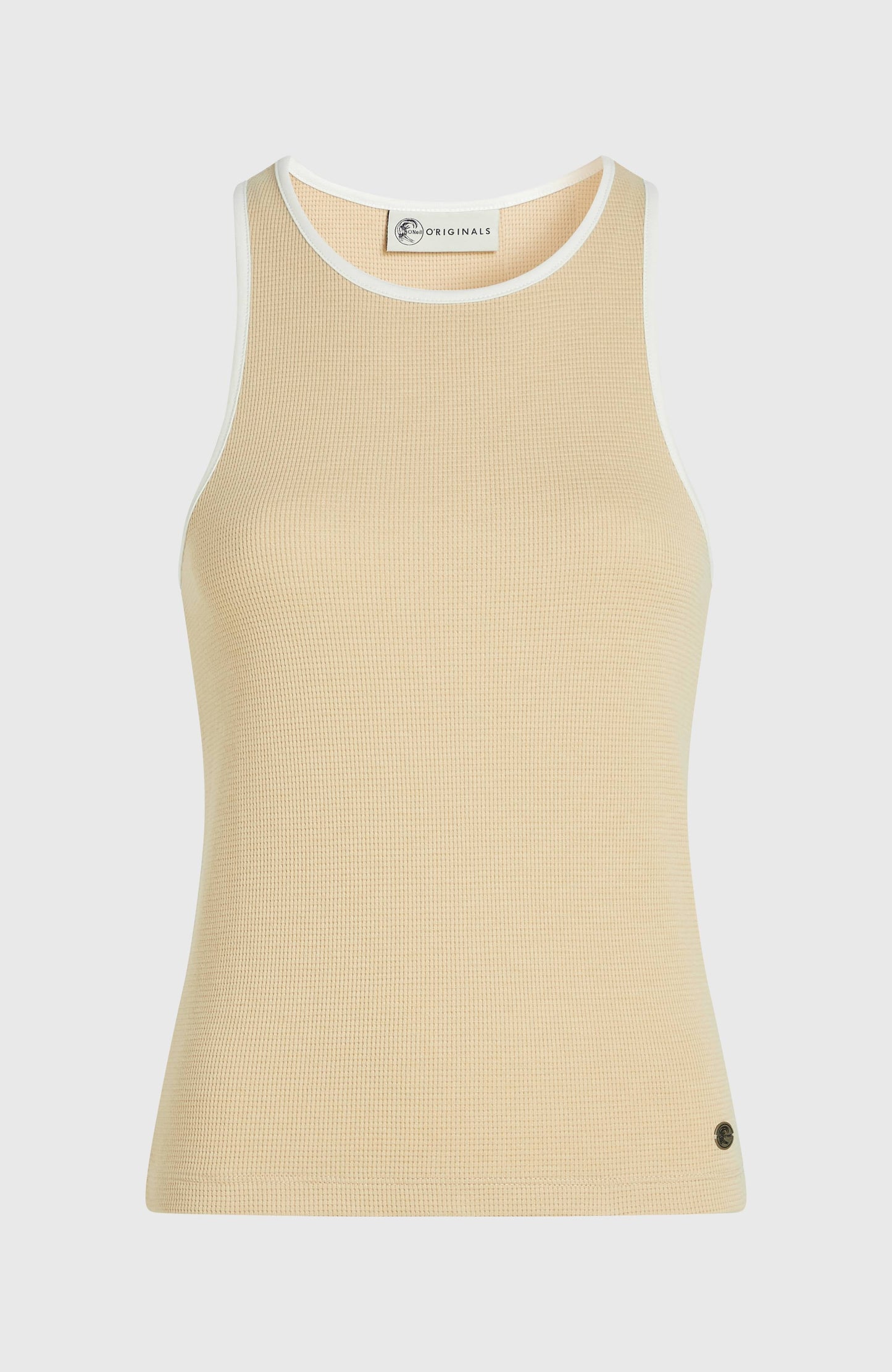 O'Riginals Waffle Tank Top Women - Cocoa Sand