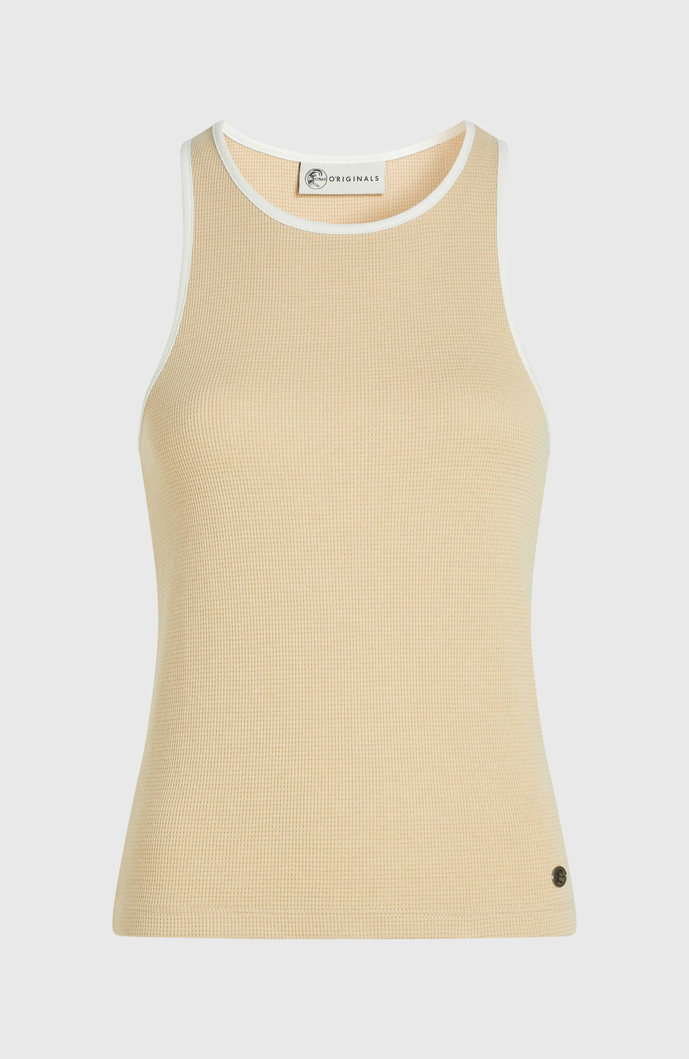 O'Riginals Waffle Tank Top Women - Cocoa Sand