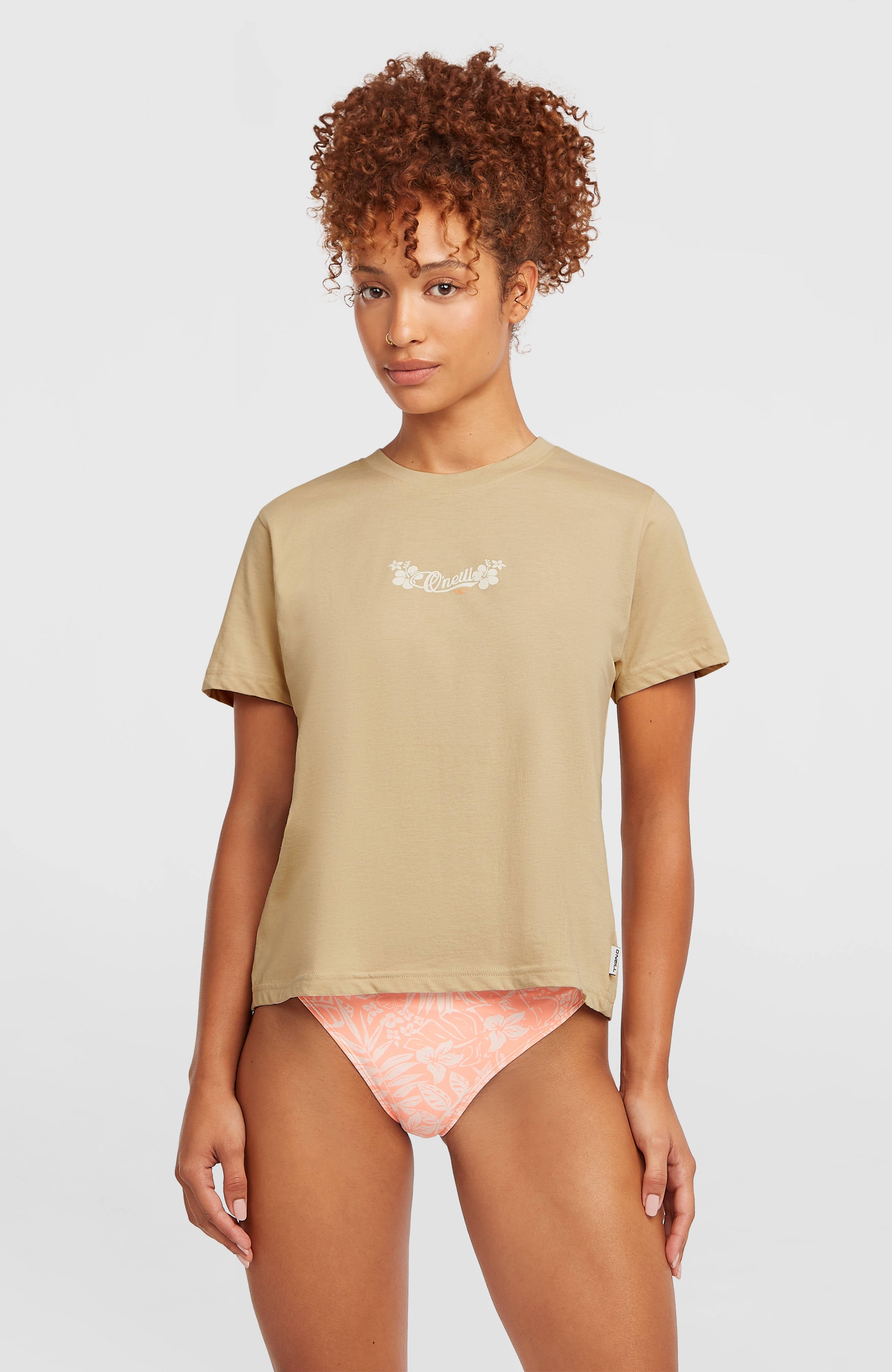 Essentials Script T-Shirt Women - Cocoa Sand