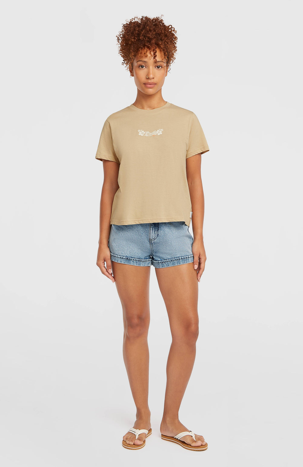 Essentials Script T-Shirt Women - Cocoa Sand