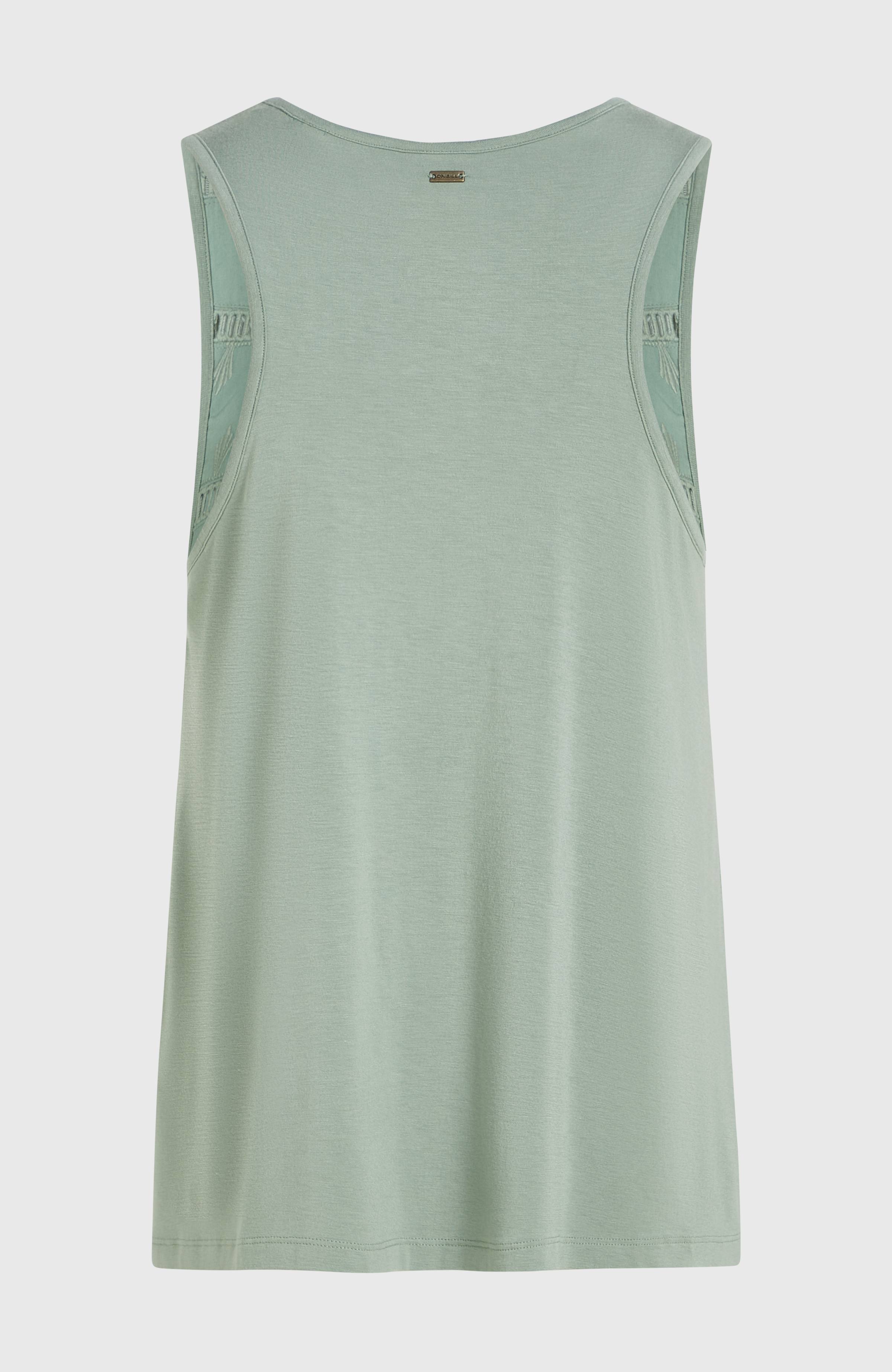 Essentials Tokeena Embroidery Tank Women - Marble Arch