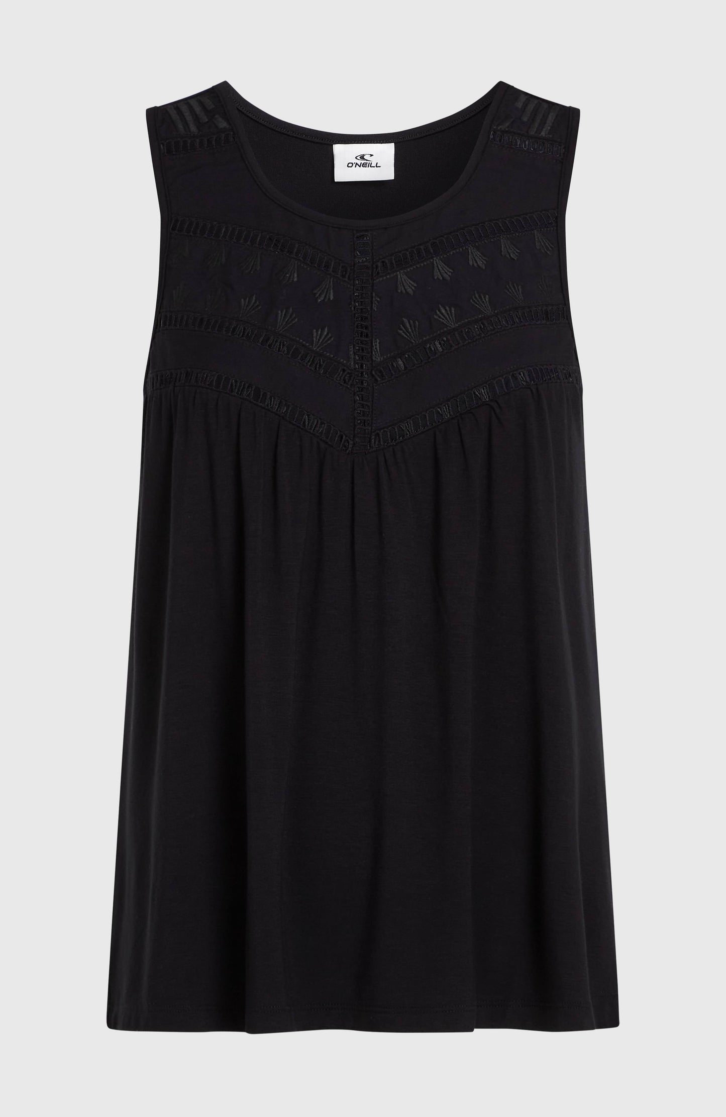 Essentials Tokeena Embroidery Tank Women - Black Out