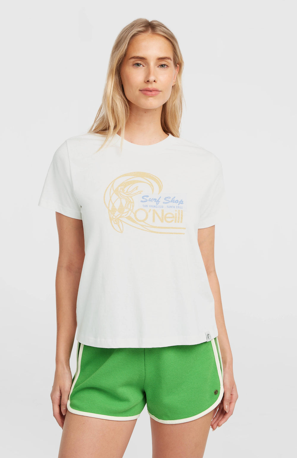 O'Riginals Circle Surfer T-Shirt Women - Snow White