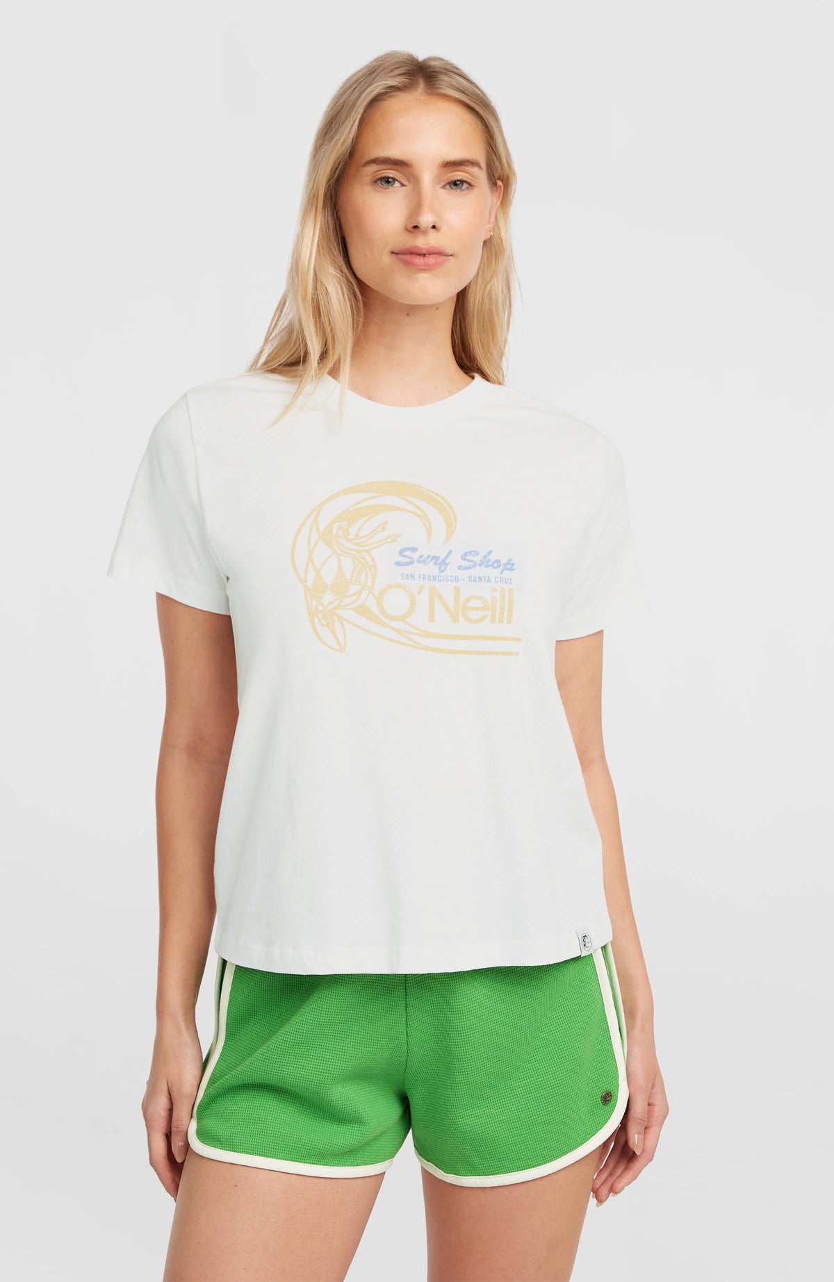 O'Riginals Circle Surfer T-Shirt Women - Snow White