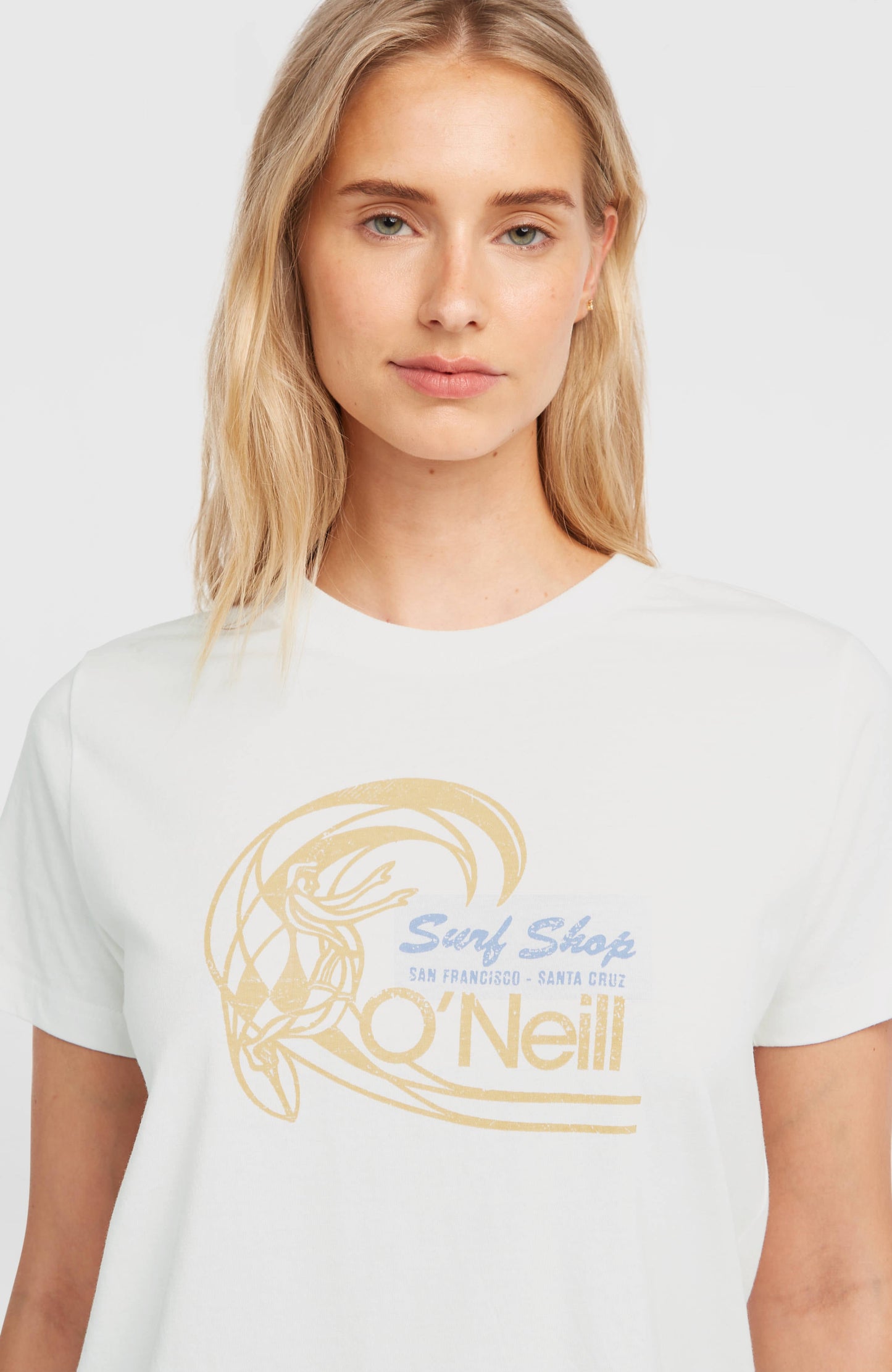 O'Riginals Circle Surfer T-Shirt Women - Snow White
