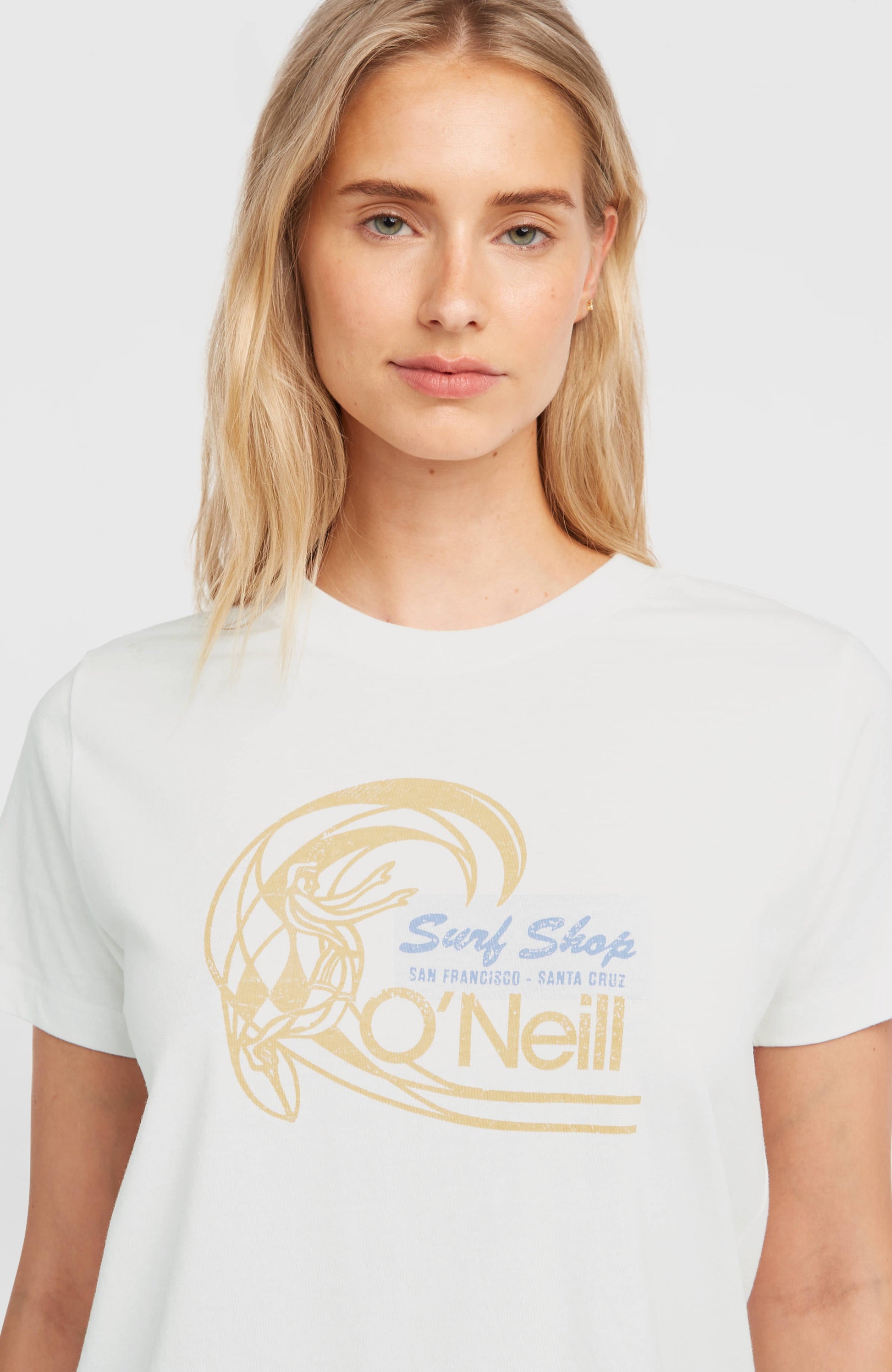 O'Riginals Circle Surfer T-Shirt Women - Snow White