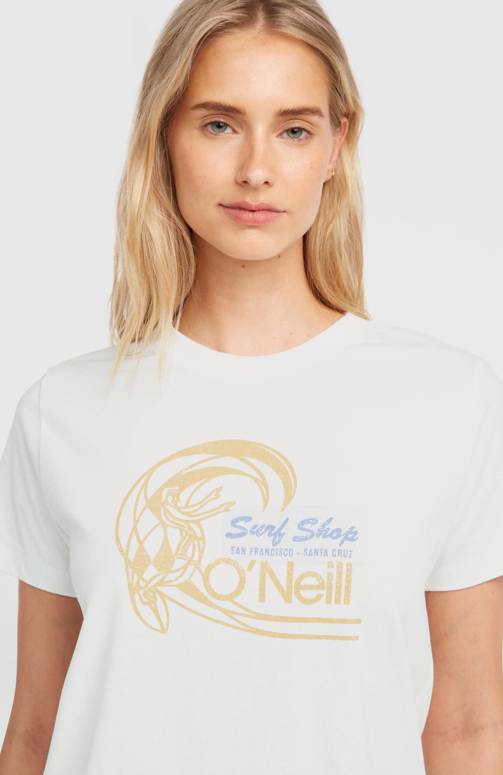 O'Riginals Circle Surfer T-Shirt Women - Snow White