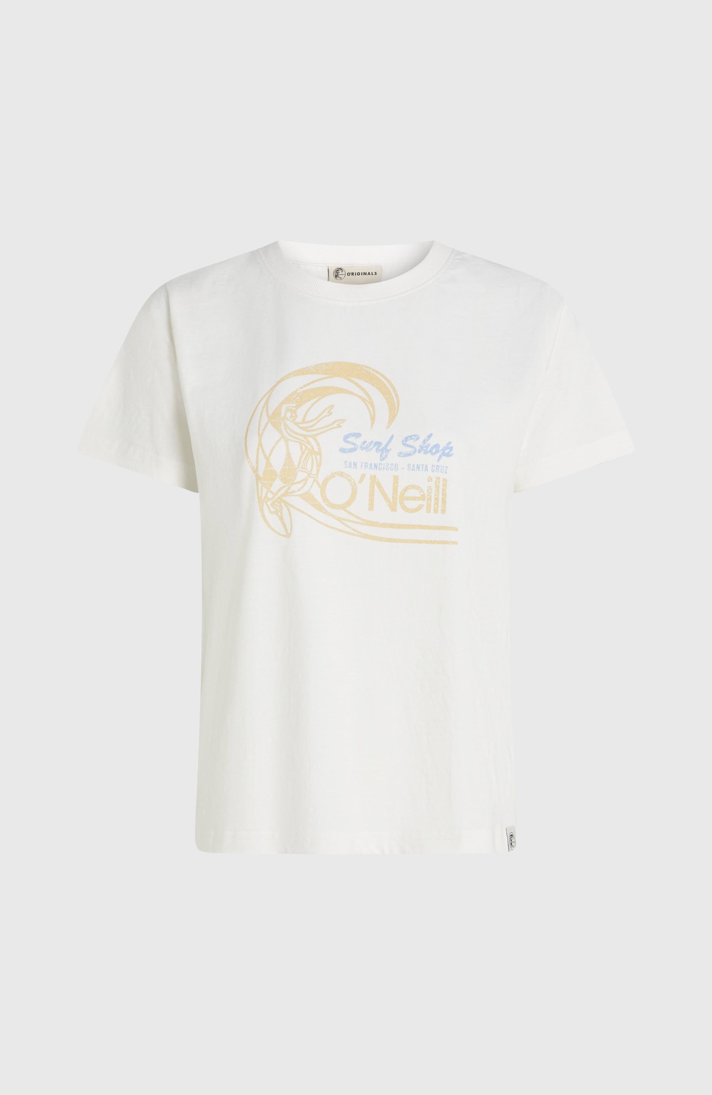 O'Riginals Circle Surfer T-Shirt Women - Snow White
