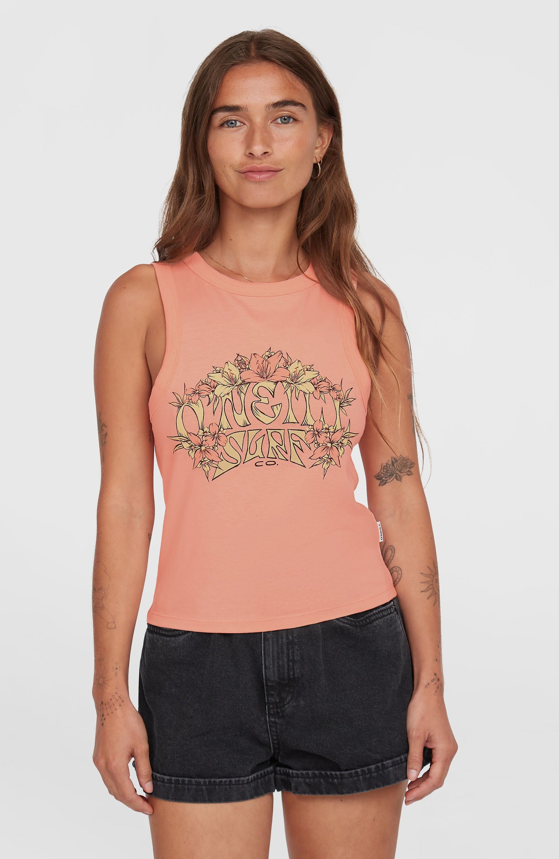 Summer Must Haves Graphic Tanktop Women - Coral Pop